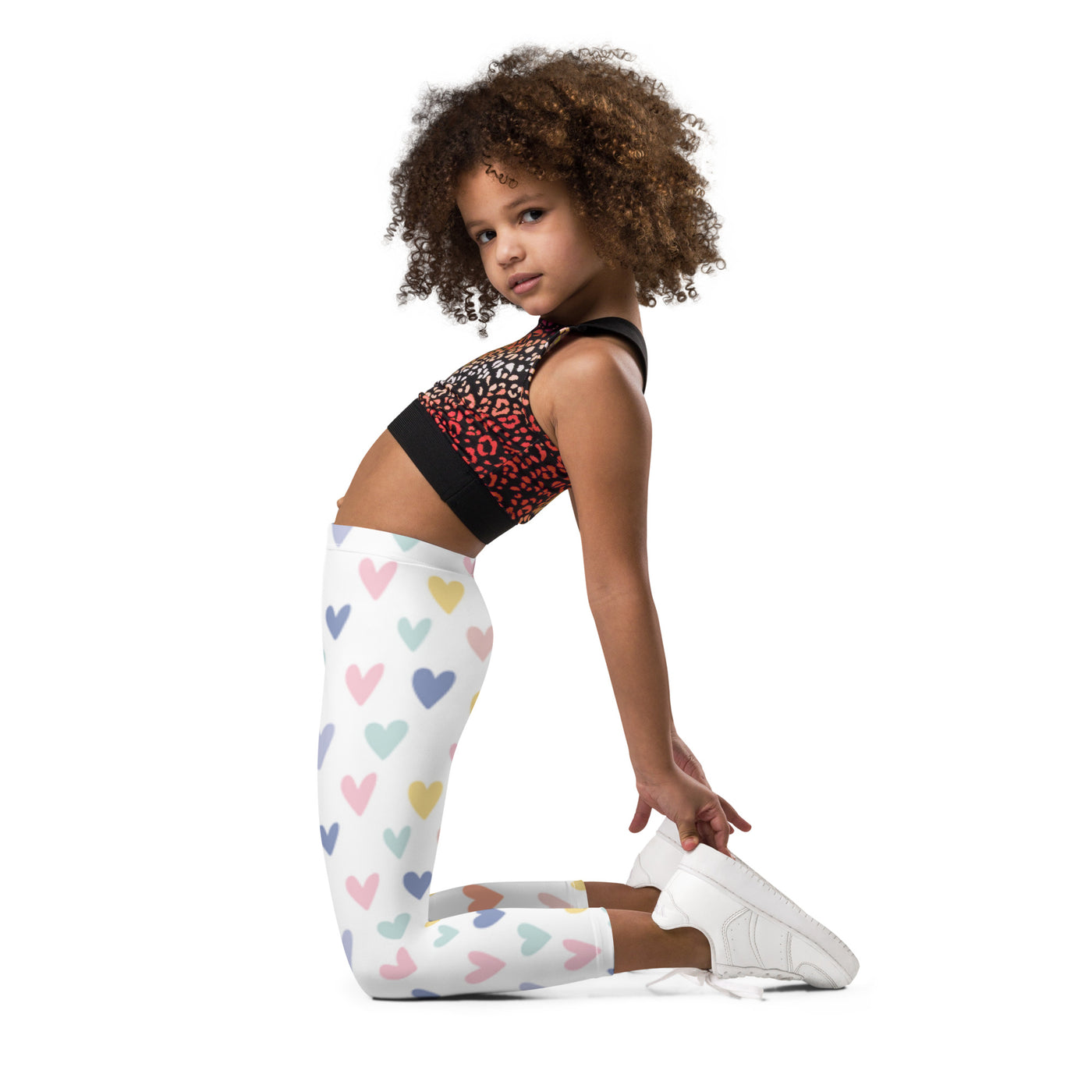 Kinder Leggings Herzen