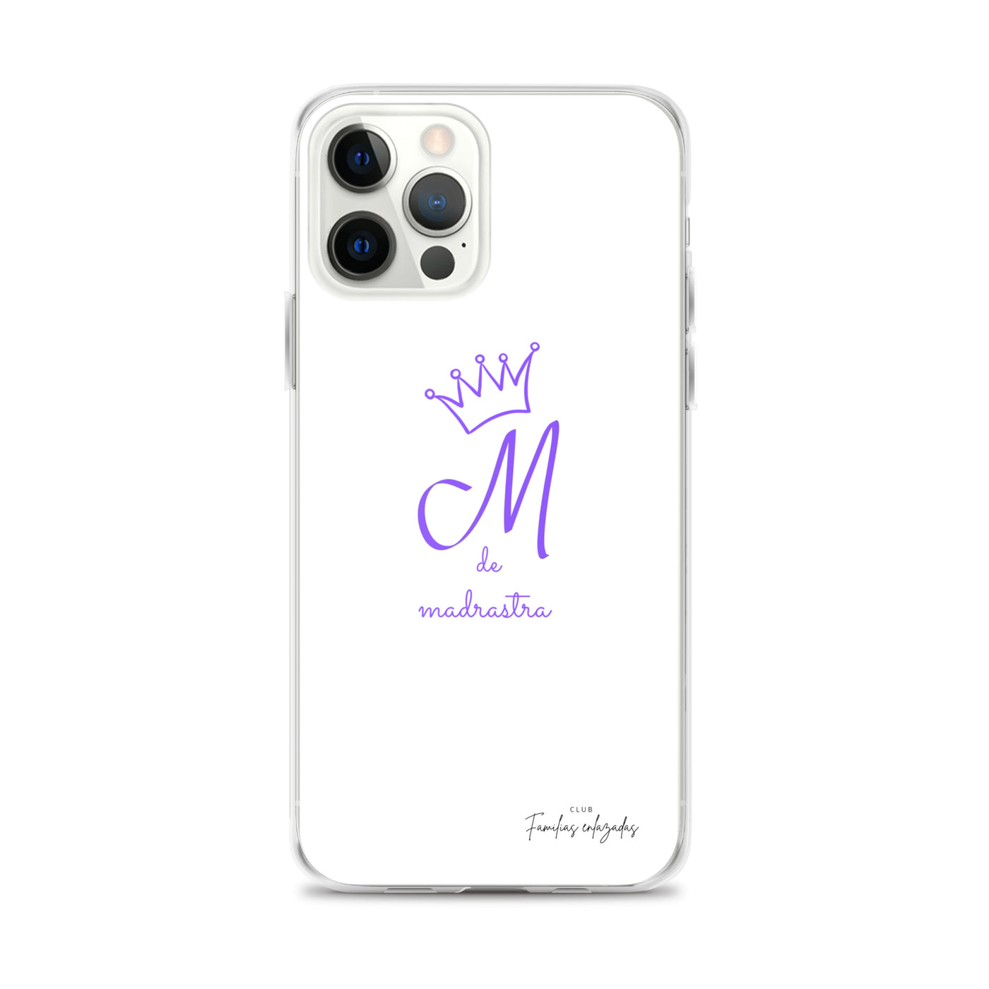 Coque pour iPhone® M blanche de belle-mère