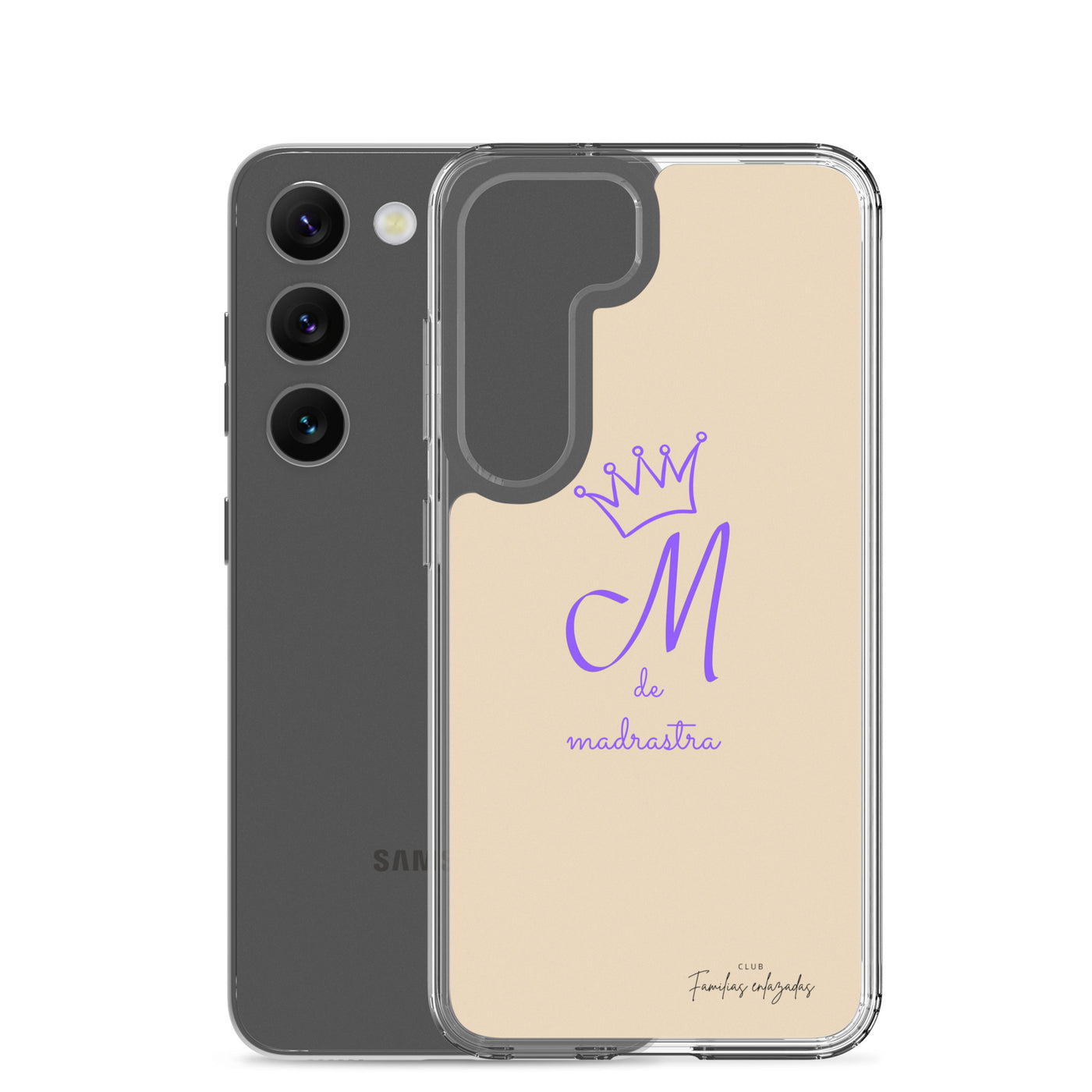 Funda transparente para Samsung® M de Madrastra