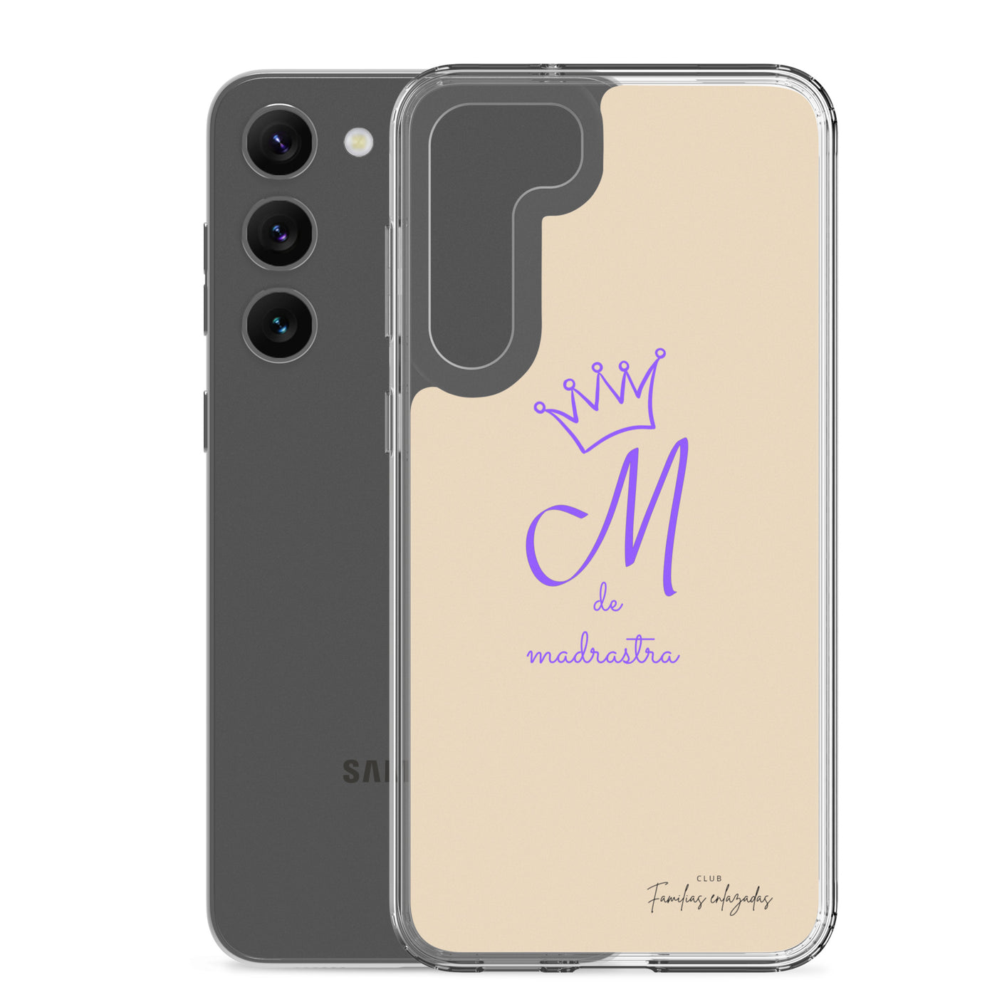 Funda transparente para Samsung® M de Madrastra