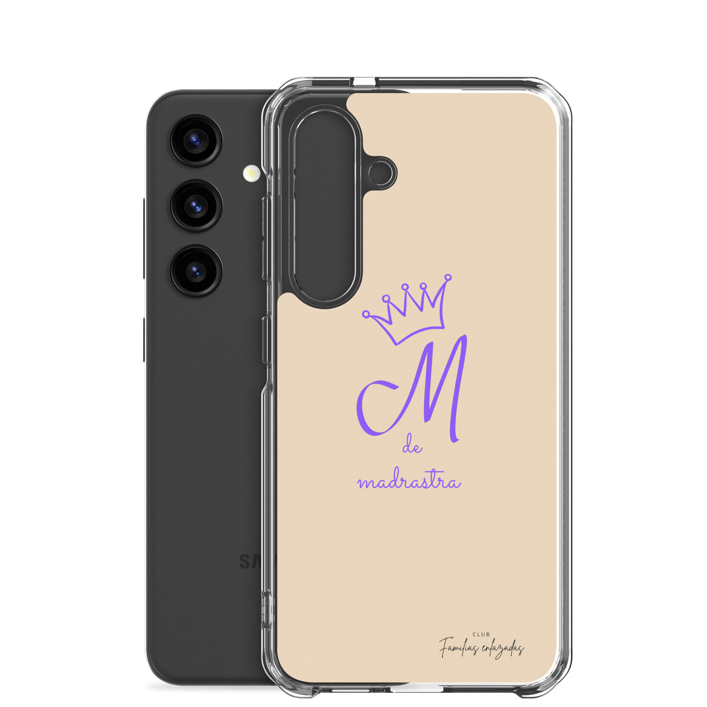 Funda transparente para Samsung® M de Madrastra