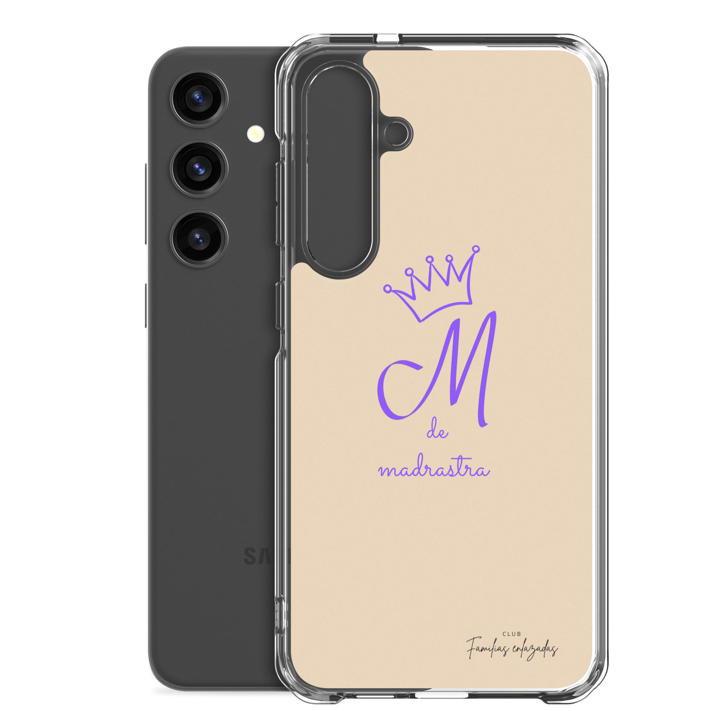 Funda transparente para Samsung® M de Madrastra