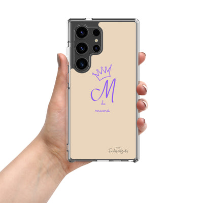 Funda beige para Samsung® "M de mamá"