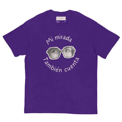 Camiseta "Mi mirada también cuenta"