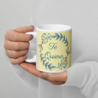 Taza “Mamá” azul