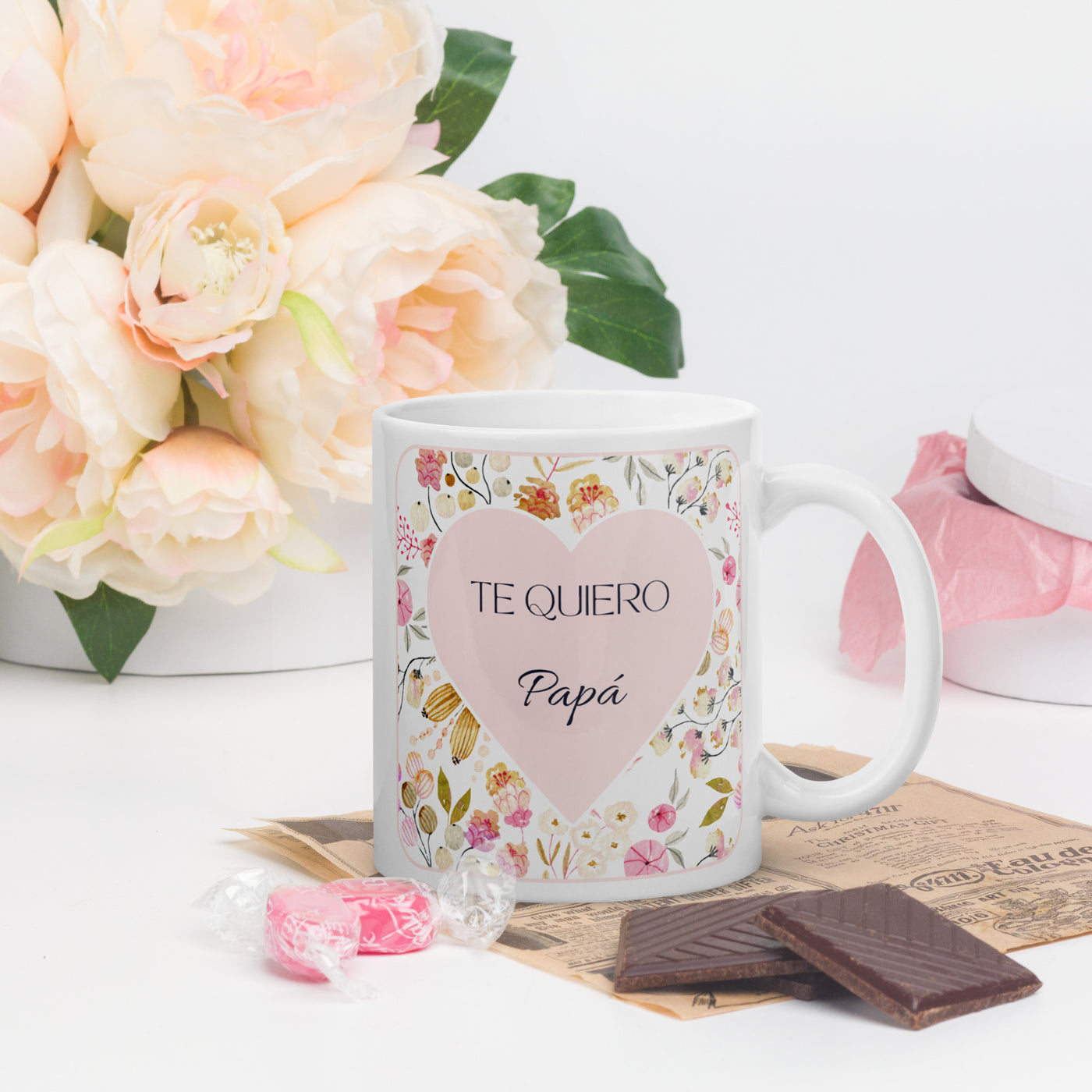 Taza "Te quiero papá"